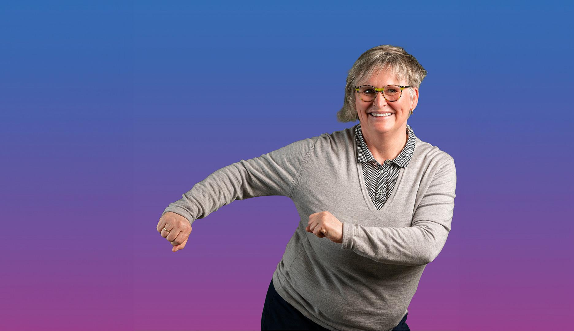 Du weißt immer, wo der Hammer hängt