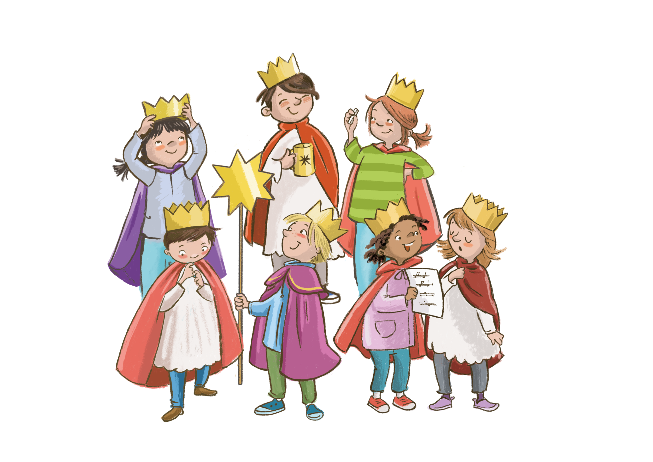 Gruppe Sternsinger:innen