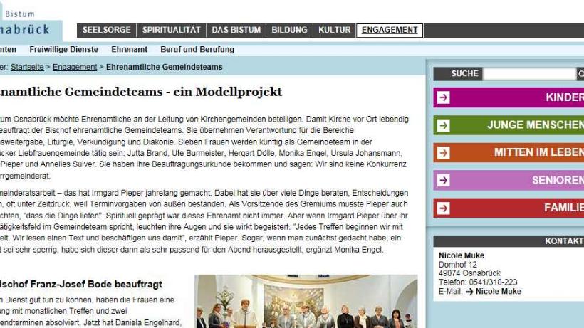 Ehrenamtliche Gemeindeteams