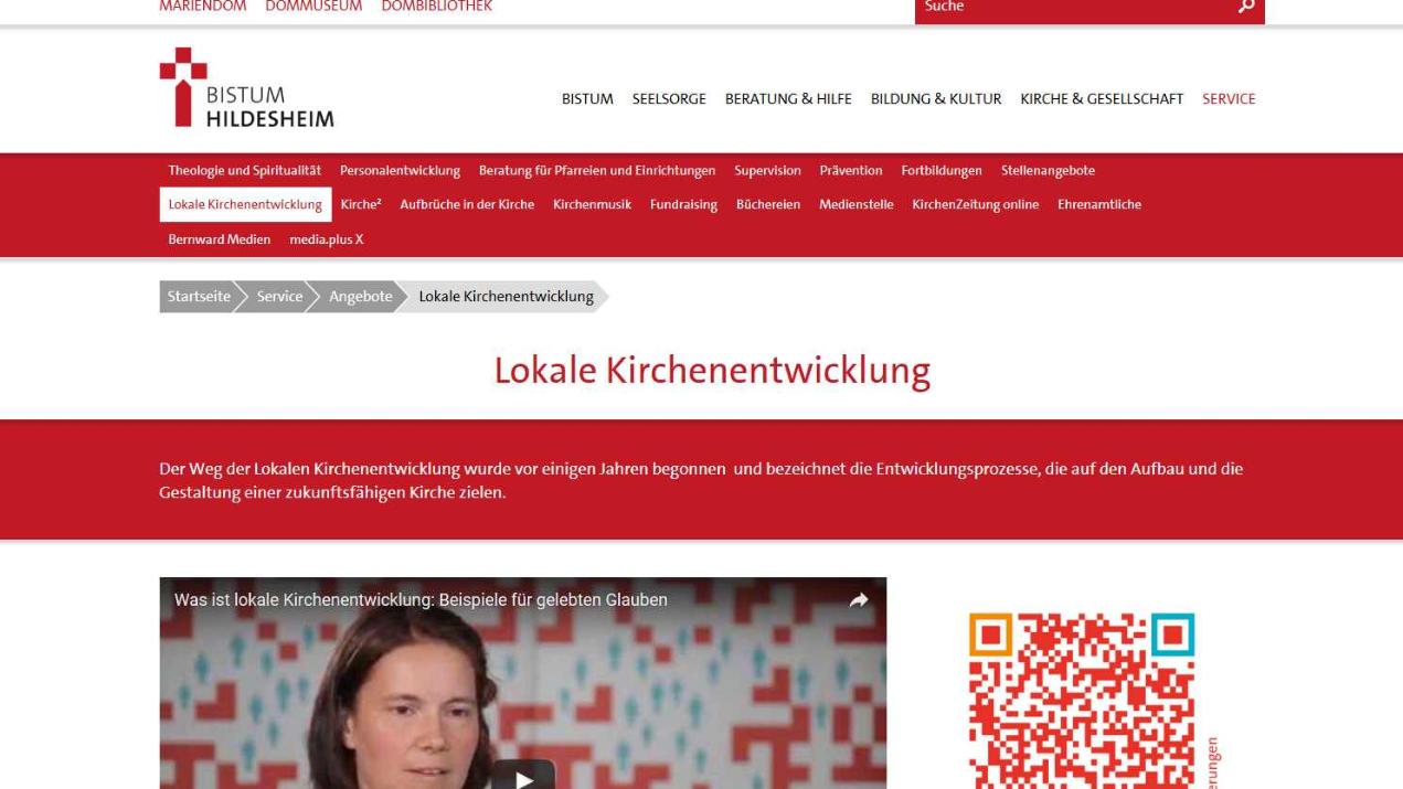 Lokale Kirchenentwicklung Bistum Hildesheim