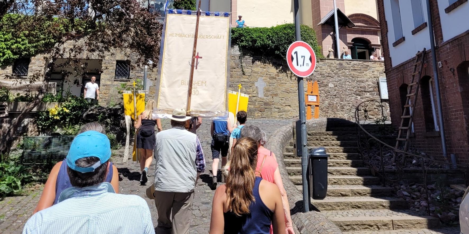 Auf dem Weg nach Heimbach