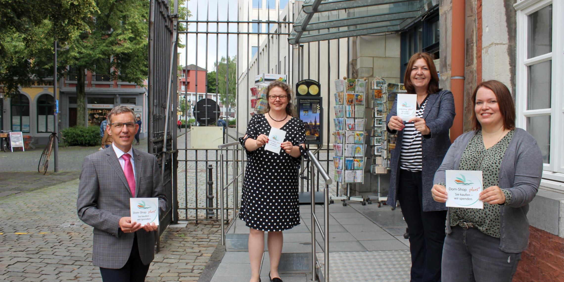 Hoffen auf viele Unterstützer: Dr. Thomas Ervens (v.l.), Angela Mispagel, Heike Ortmanns und Nina Bursche.