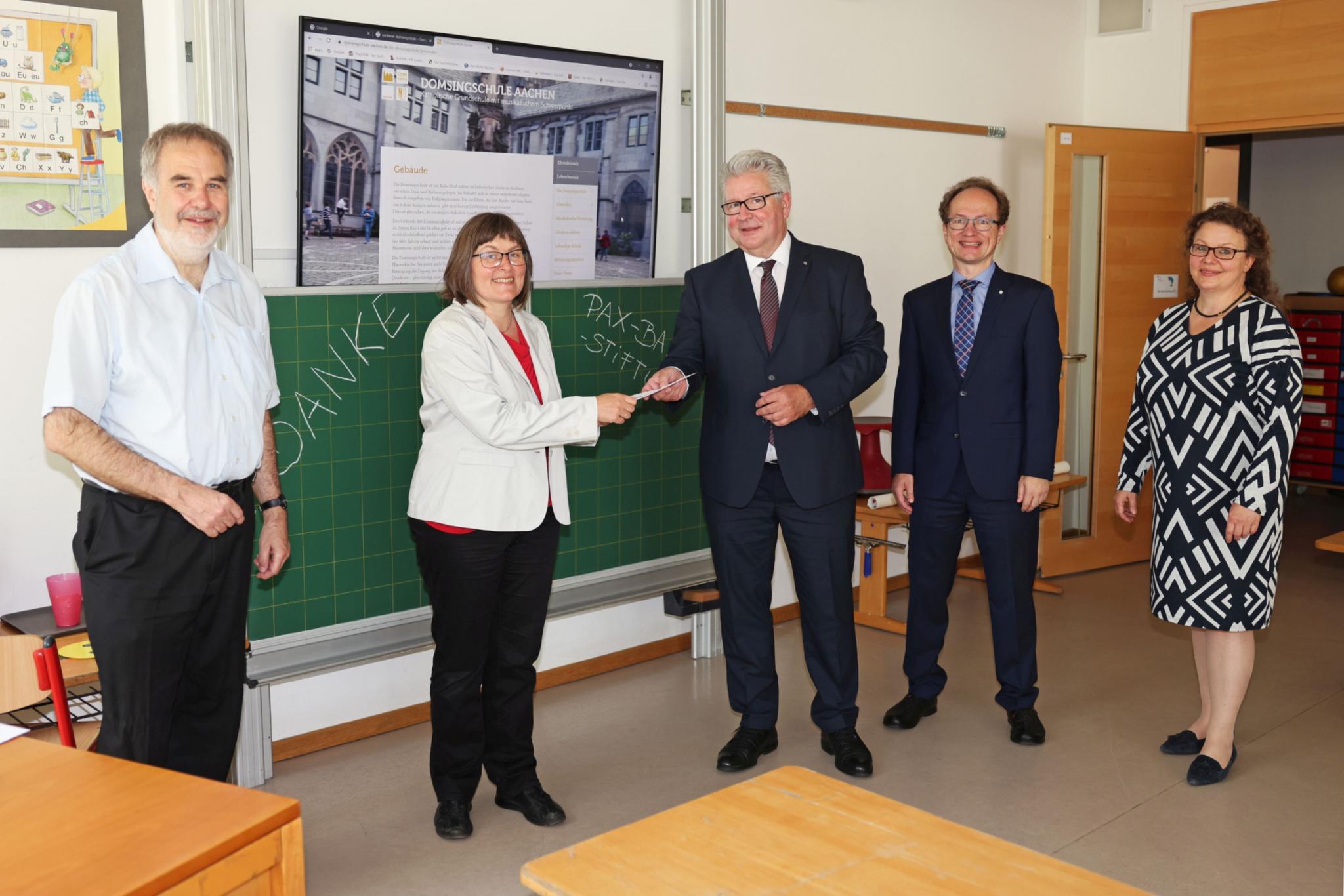Spende an die Domsingschule