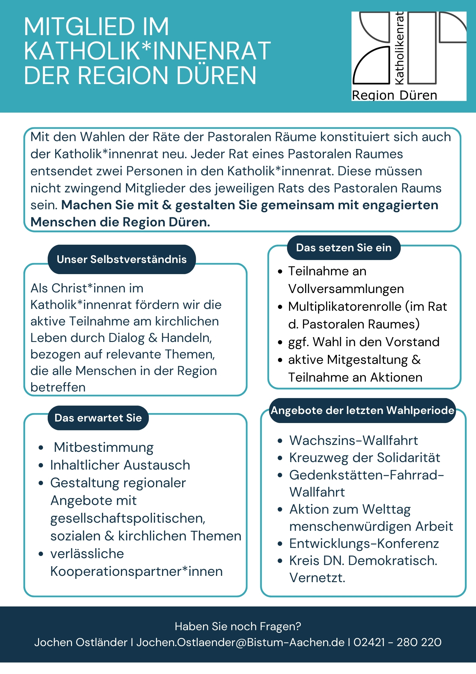 Katholikenrat DN Werbung