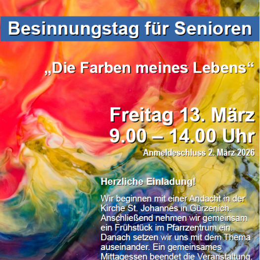 Besinnungstag Senioren 2026