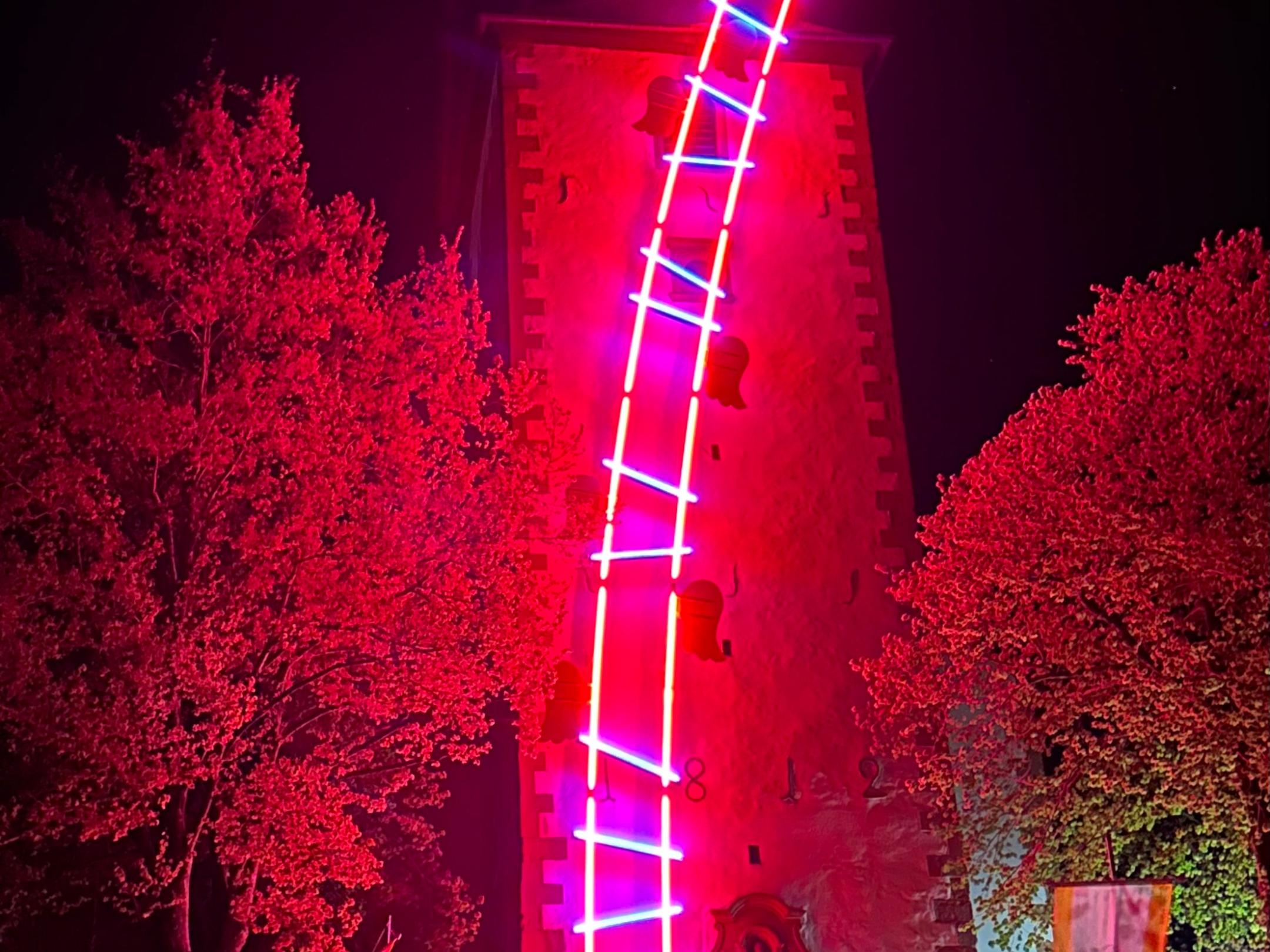 Foto Himmelsleiter - abends