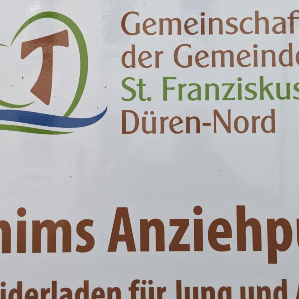 'Joachims Anziehpunkt' ist ein Angebot der GdG St. Franziskus im Pfarrheim neben der Joachimskirche.