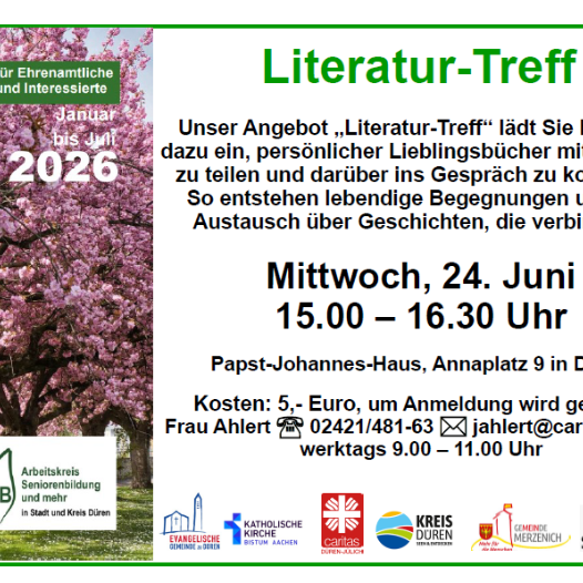 Literatur-Treff Juni 2026