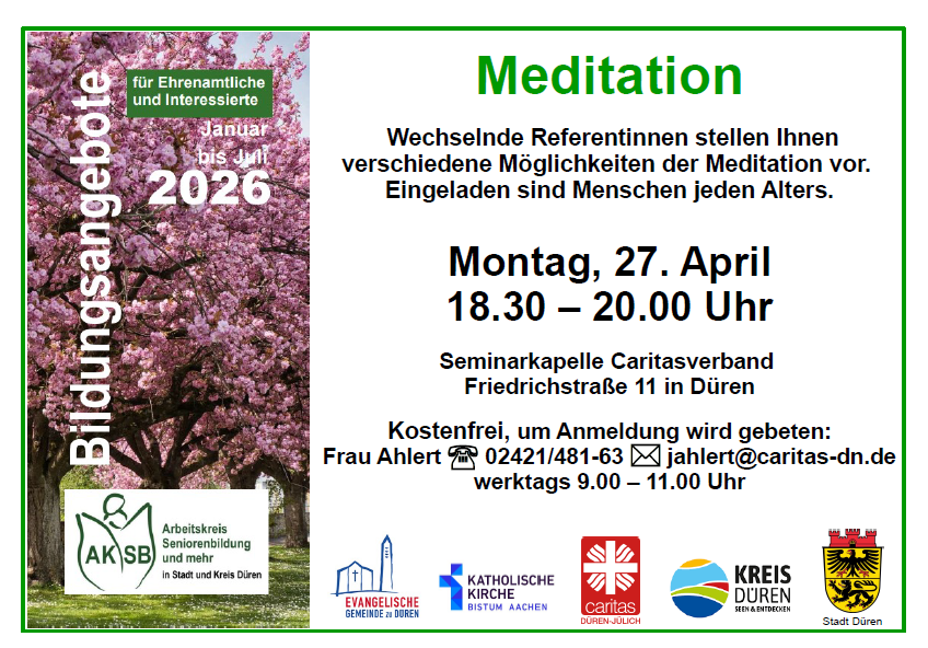 Meditation April 26