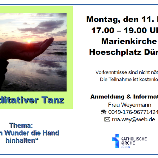 Meditativer Tanz Mai 26