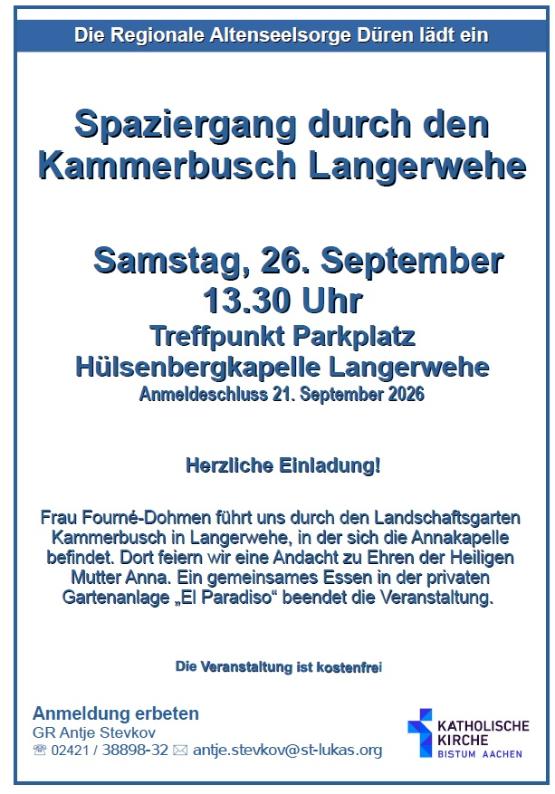 Spaziergang Kammersbusch 2026