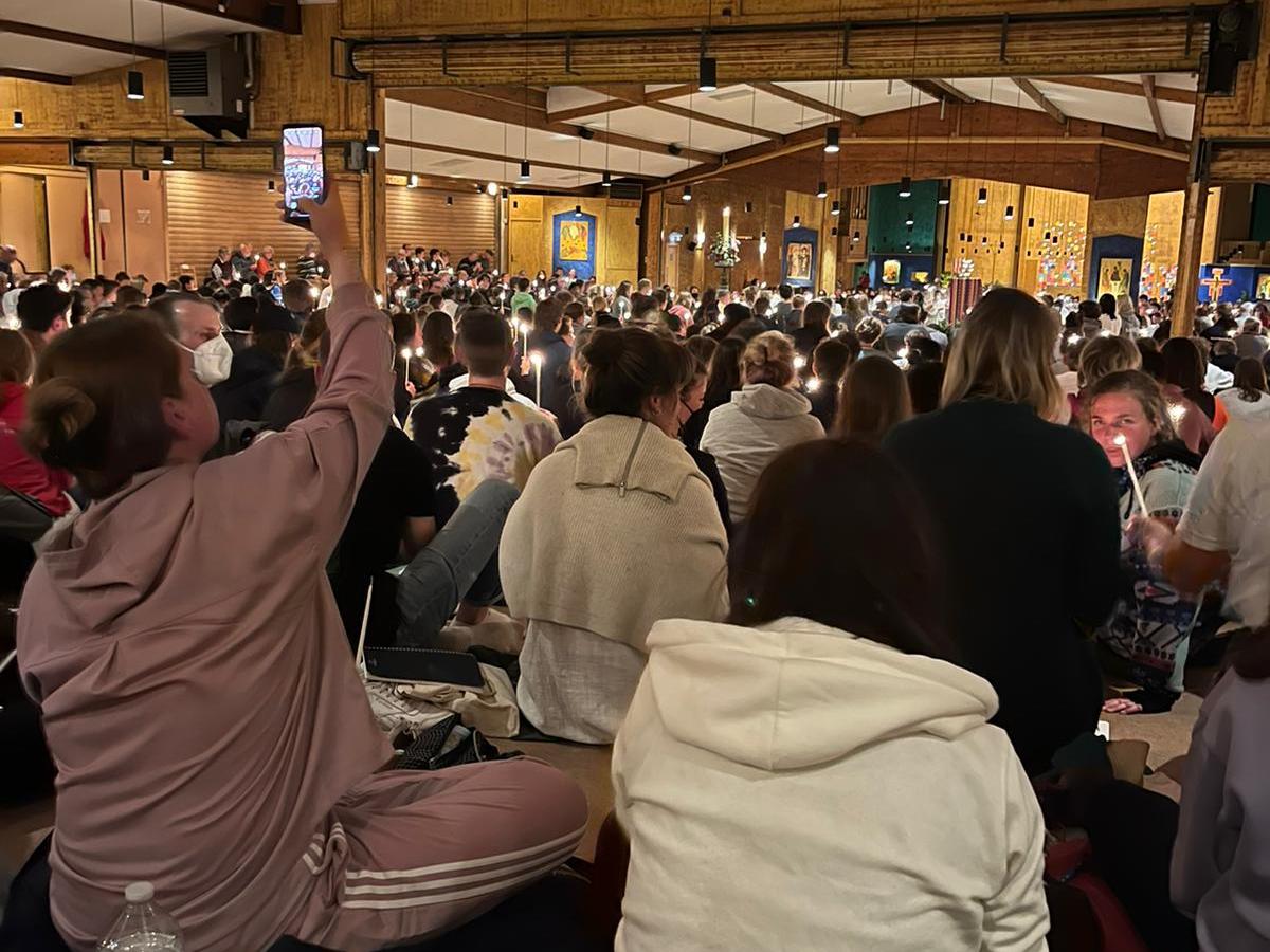 Lichtermesse Taizé Kerzen