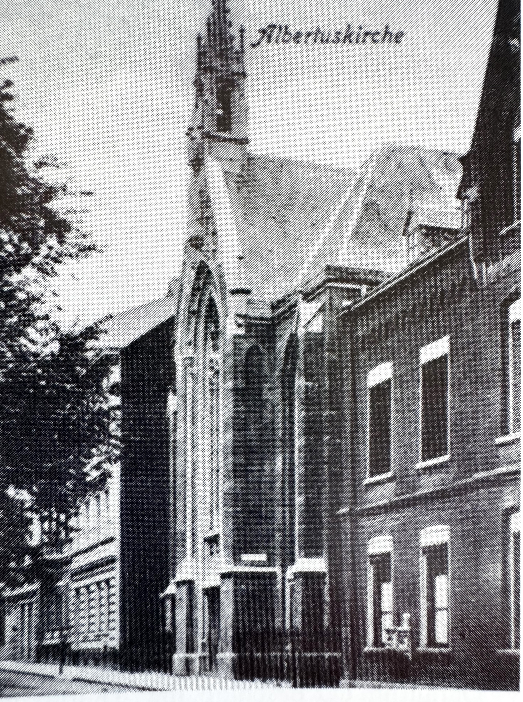 Albertuskirche mit Arbeiterinnen-Hospiz
