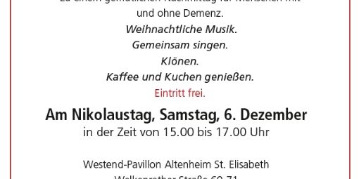 Musikalischer Nachmittag