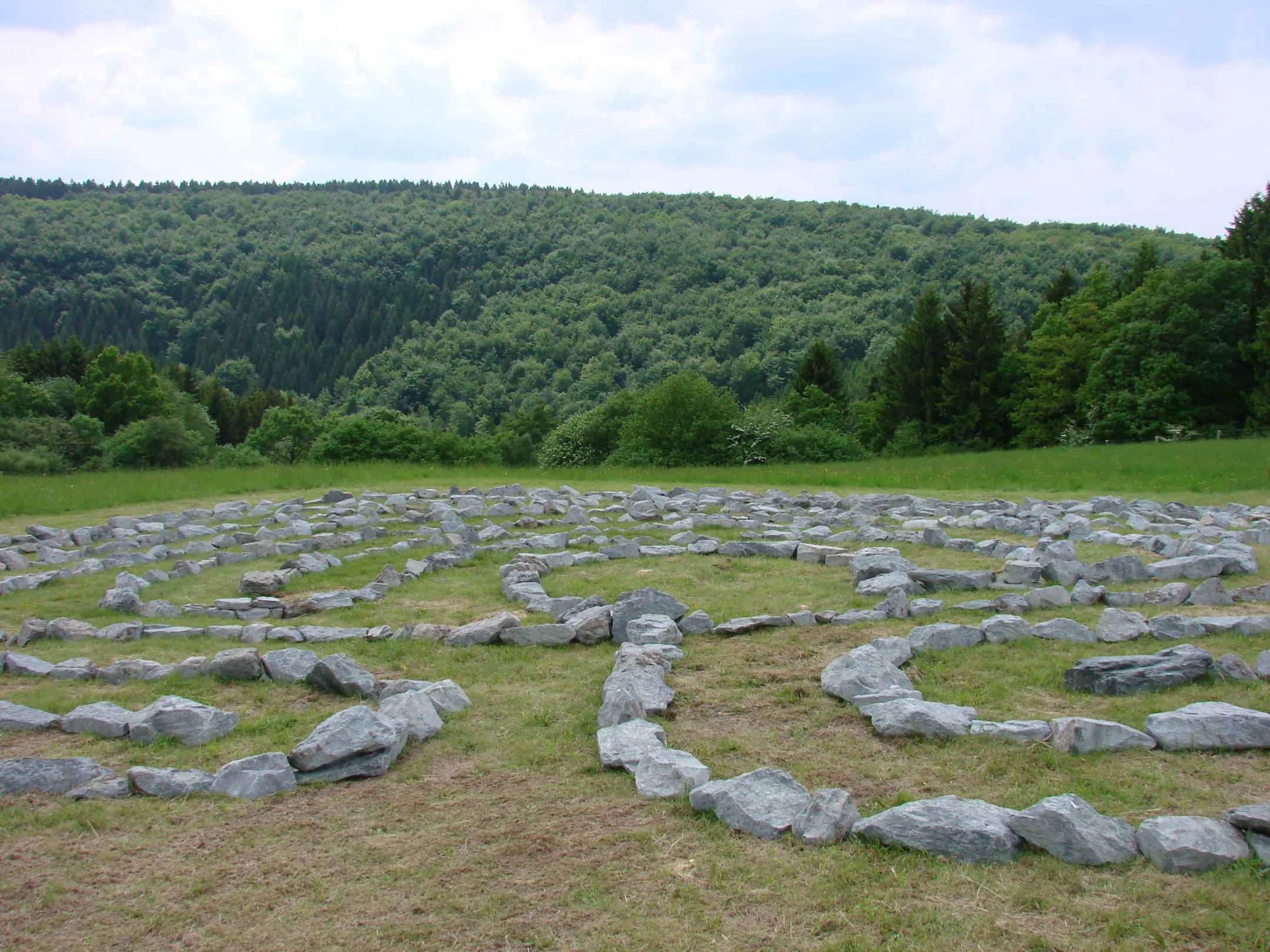 Labyrinth auf dem Schöpfungspfad