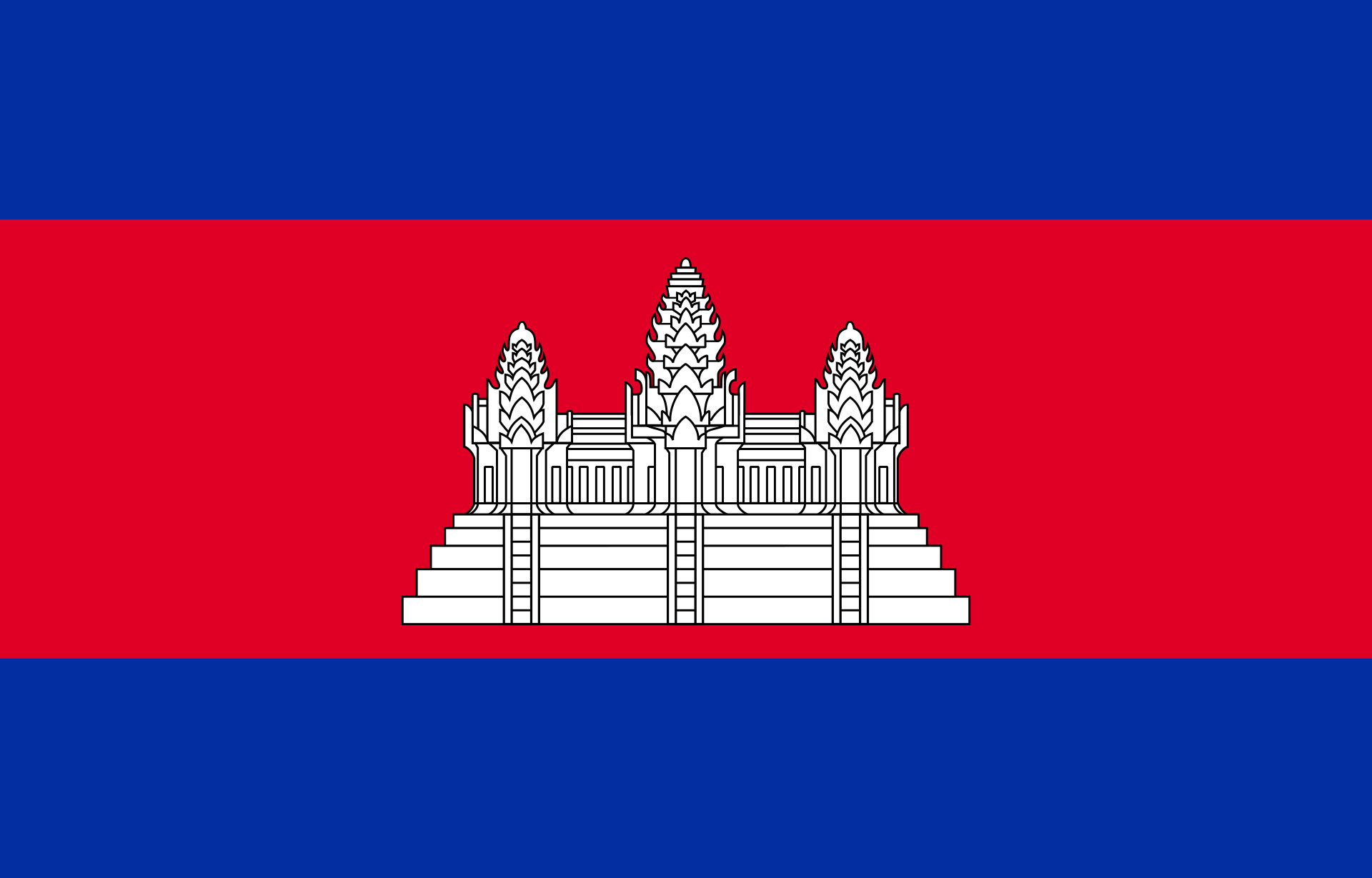 Flagge von Kambodscha