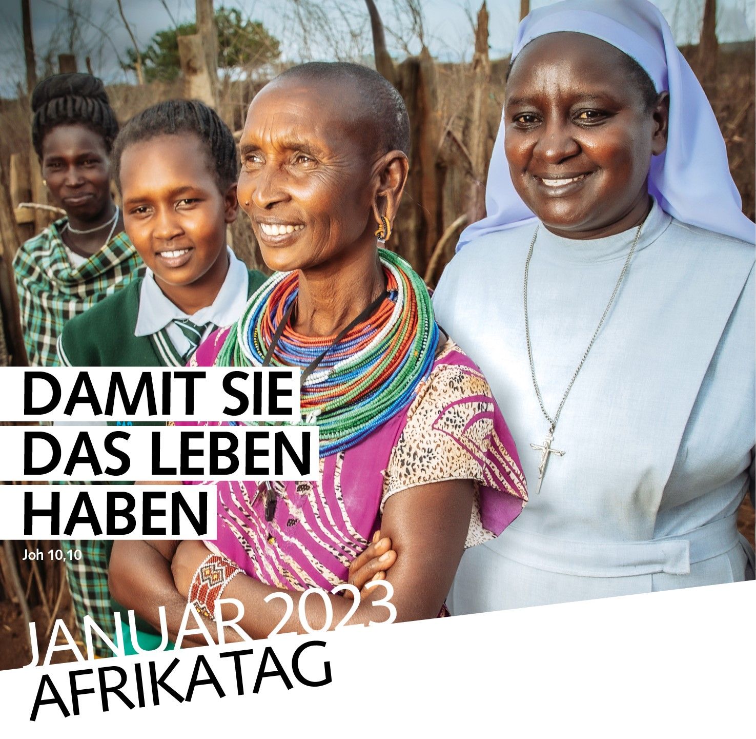Aktionsplakat zum Afrikatag 2023