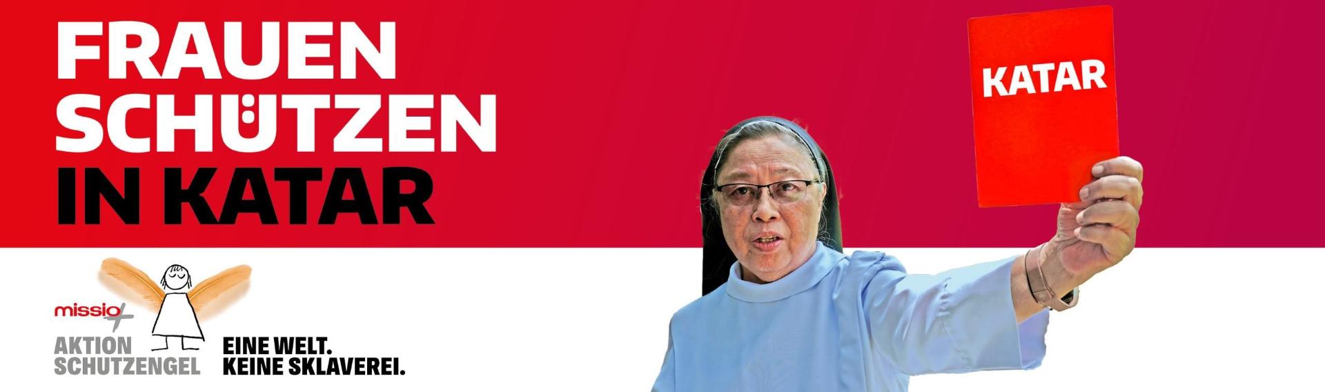 Missio zeigt Katar die rote Karte