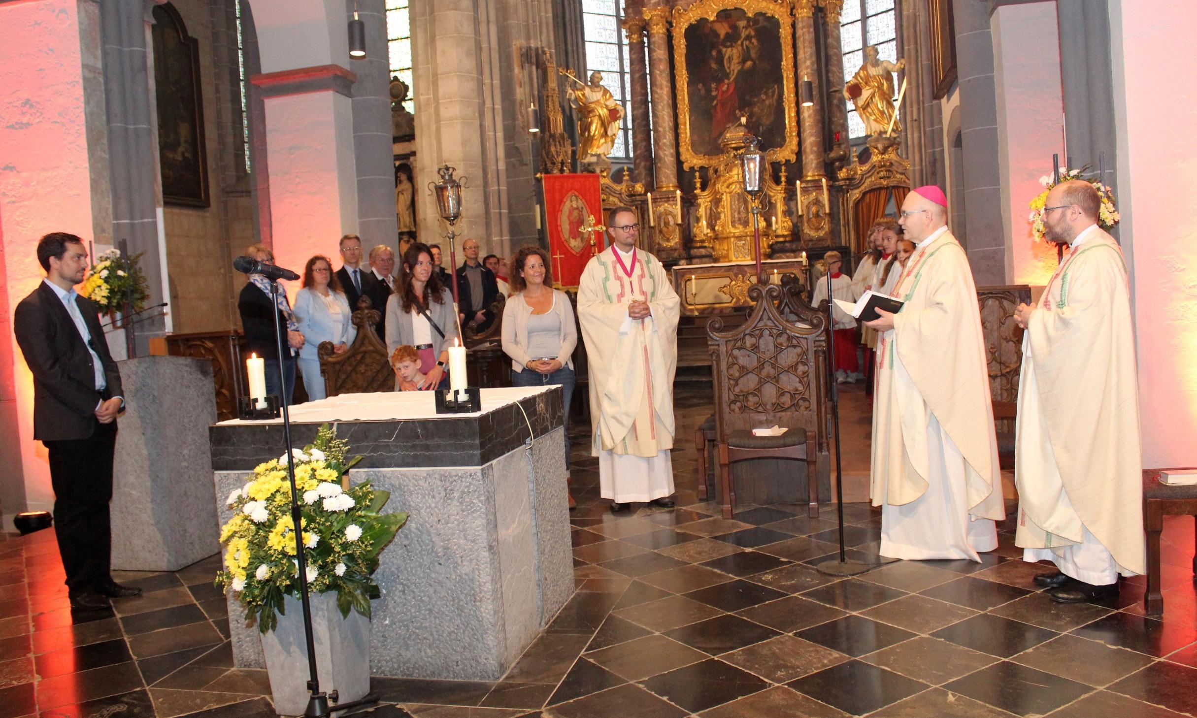 Gemeinsam unterwegs im Glauben (c) Jari Wieschmann Pilgermesse in Kornelimünster