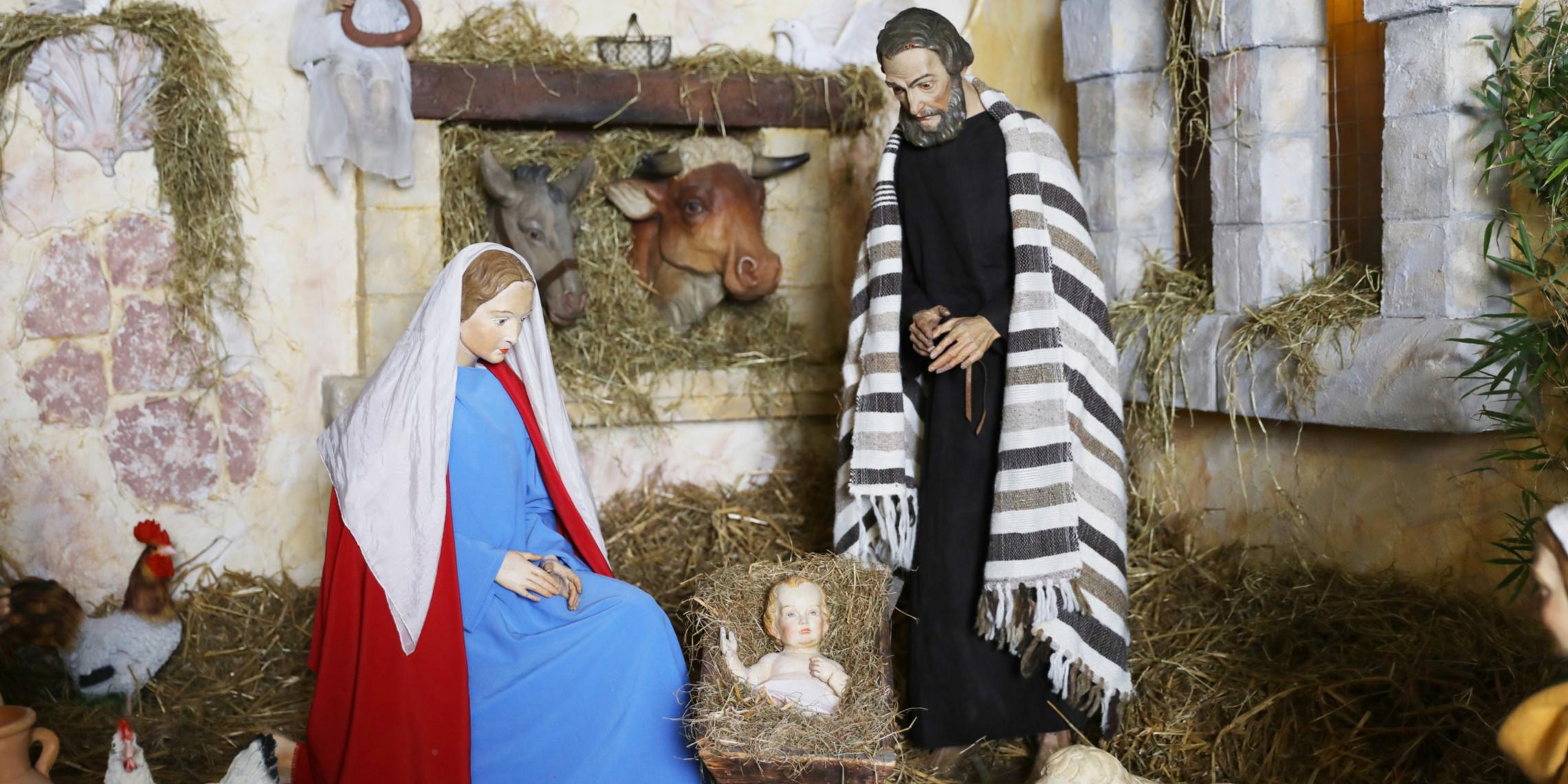 Krippe im Aachener Dom