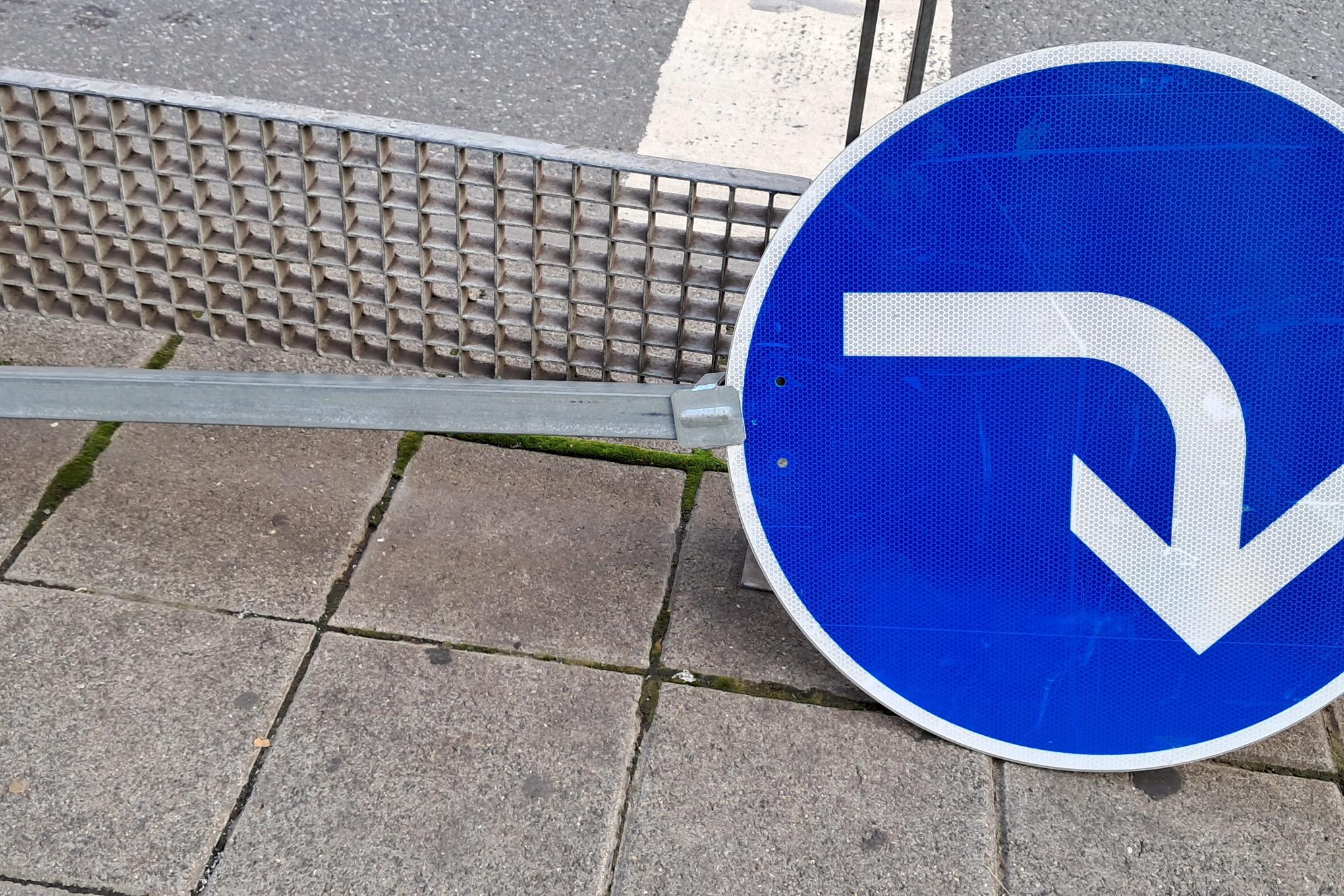 Rechtsrum geht's bergab