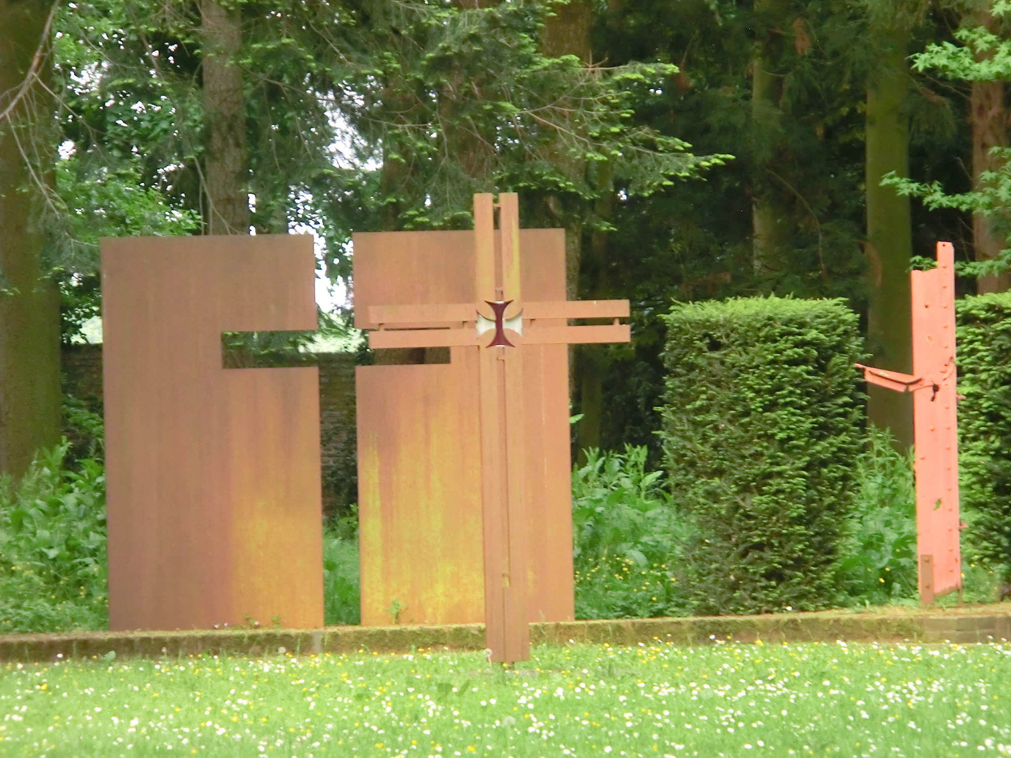 Die grüne Kapelle des ehemaligen Kreuzherrenklosters Haus Hohenbusch.