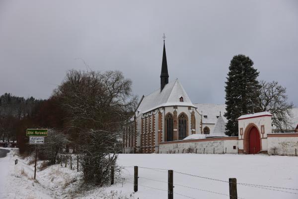 Die ehemalige Abtei Mariawald bei Heimbach wird aktuell zu einem Gäste- und Fortbildungshaus umgebaut.