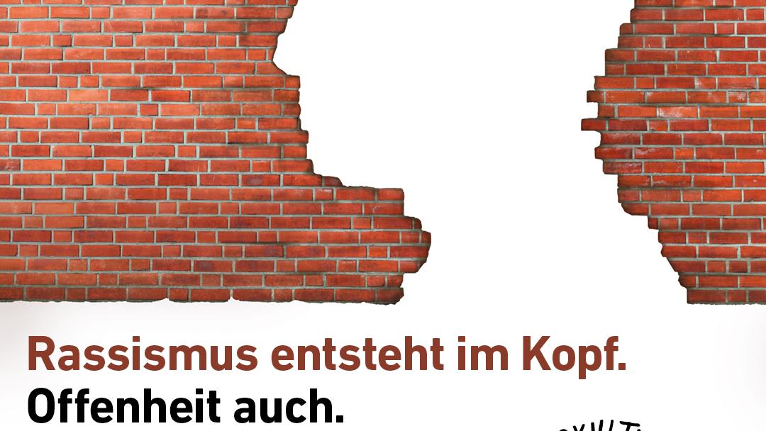 Plakatmotiv der interkulturellen Woche 2013, das an Aktualität nicht verloren hat.