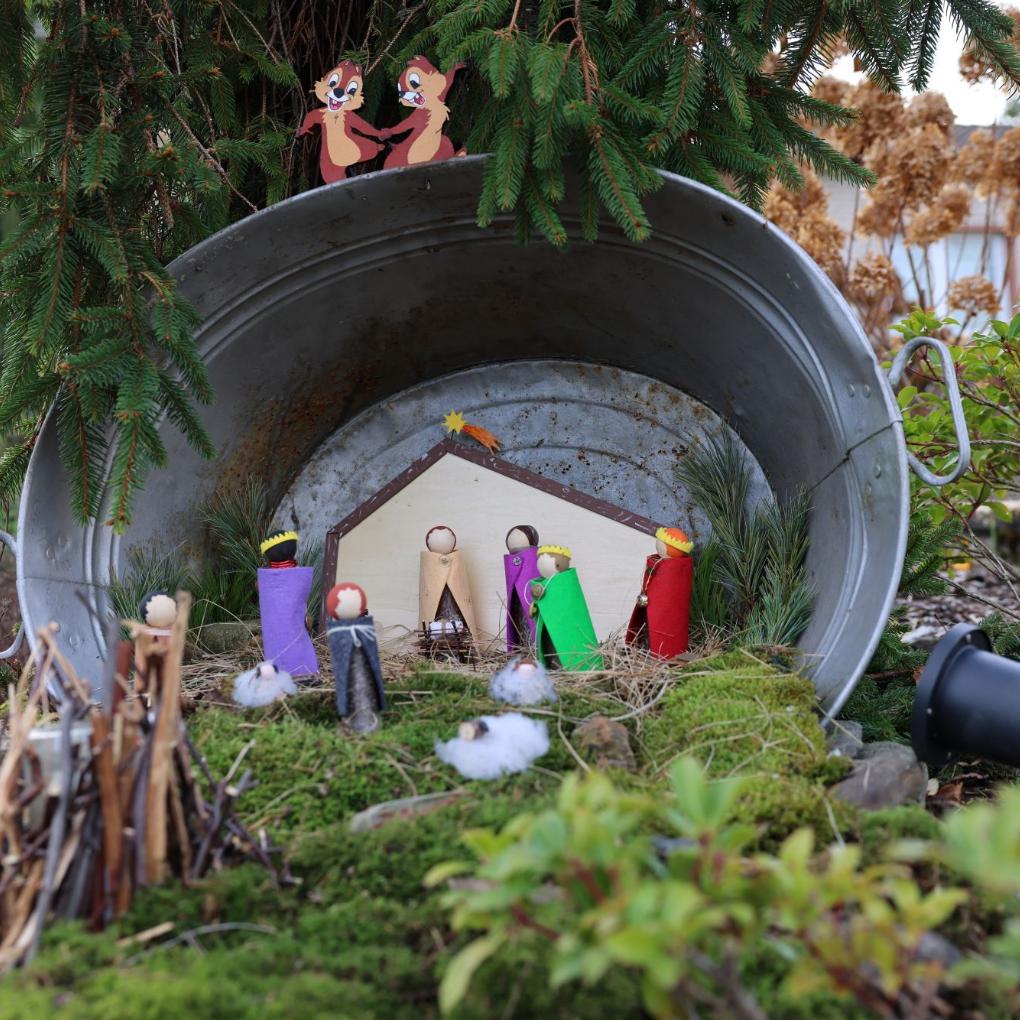 Der Krippenweg Birgel wird von Jahr zu Jahr mehr zu einer Entdeckungsrunde.