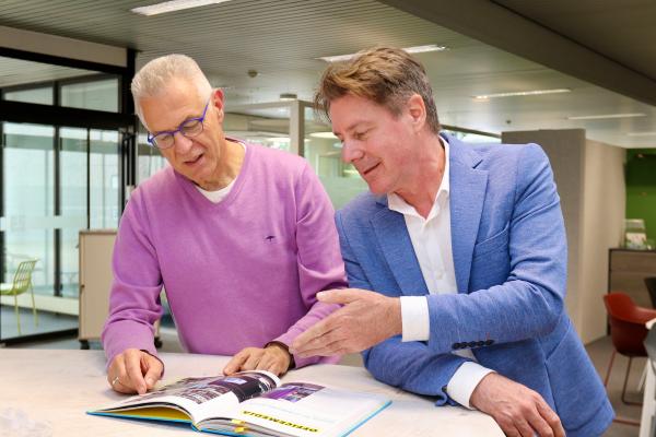Achim Engels (links) und Wolfgang Walbert gehören zu den Gründungsmitgliedern der Initiative Schattensprung.