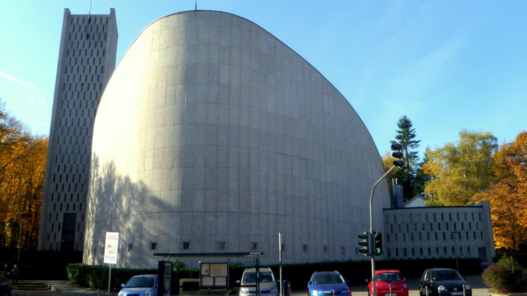 St. Gregorius Aachen, geweiht 1967, Architekt Stefan Leuer.