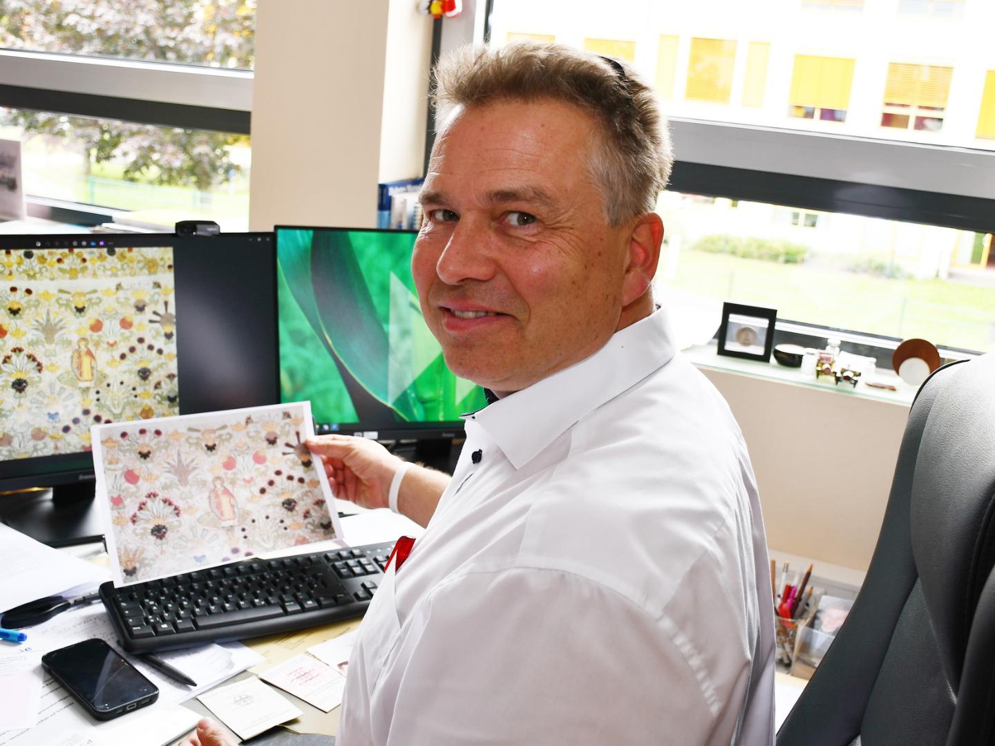 Heftete sich auf die Fährte des „Antependiums von Mechernich“: Peter Schweikert-Wehner, ehrenamtlicher  Rechercheur und Autor für das  Internetlexikon Wikipedia.