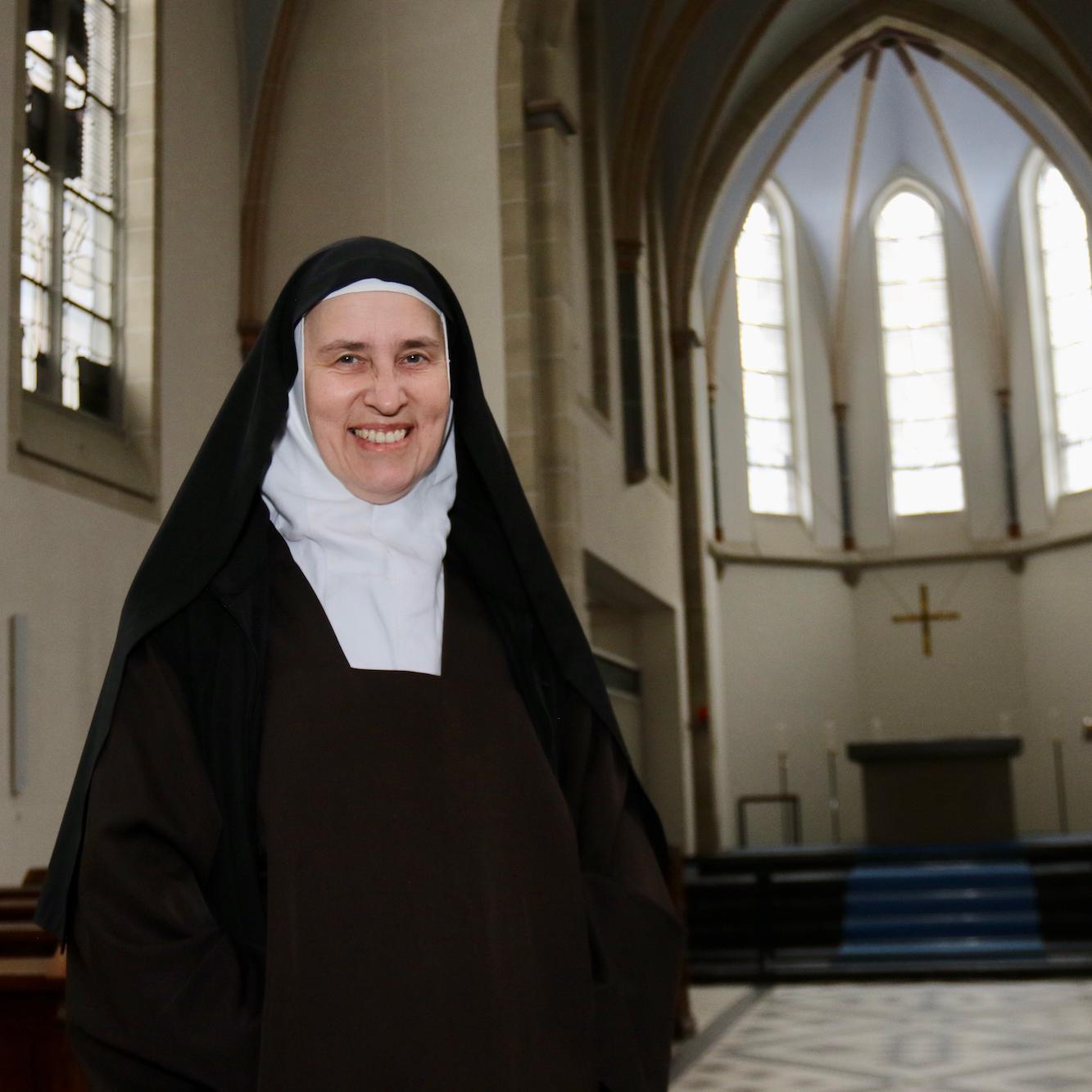Der Weg ins Kloster war für Schwester Josua  Maria eine bewusste  Entscheidung für Gott.