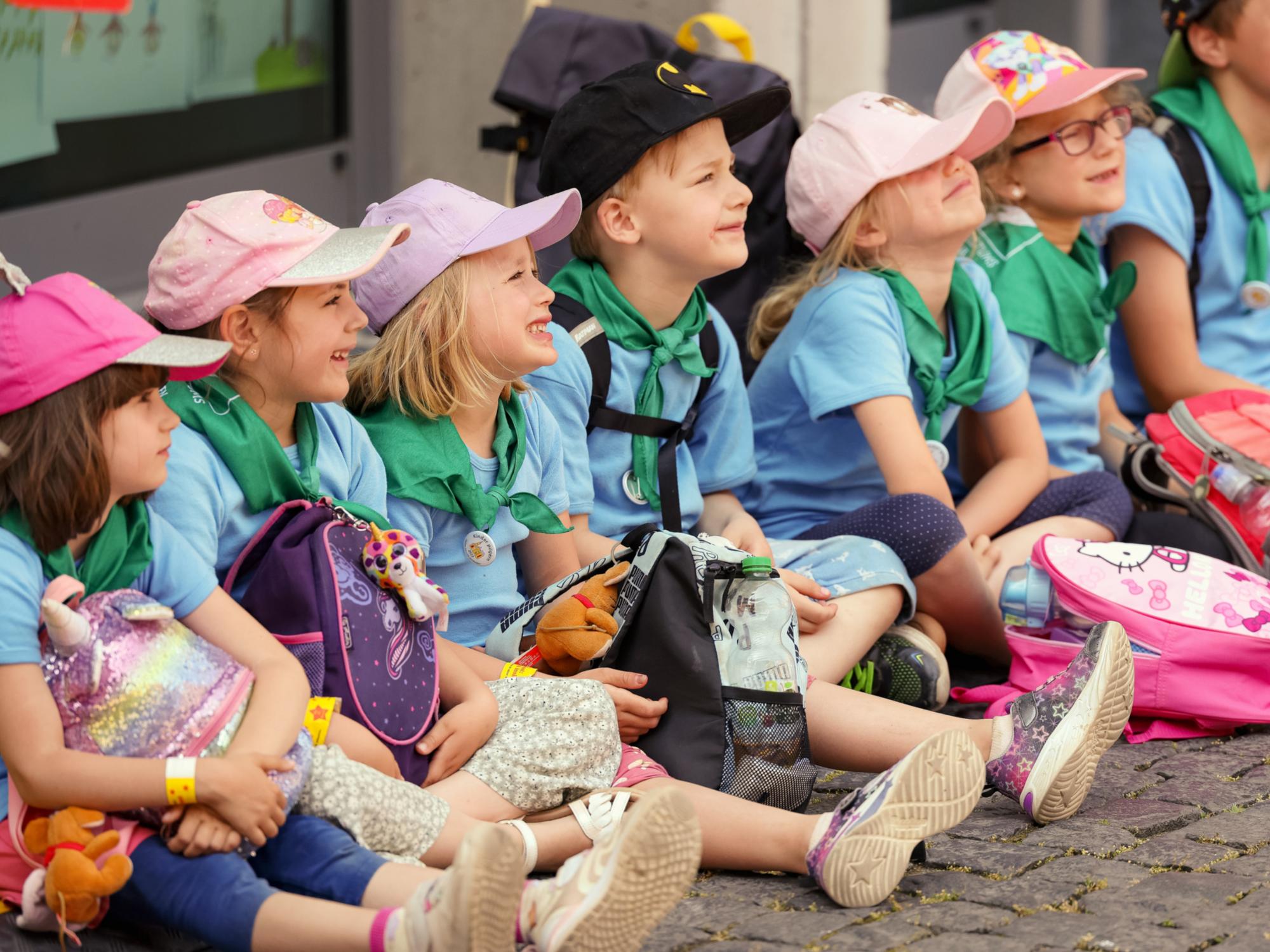 „Pilgern mit Kindern“ hat sich zu einem etablierten Tag für Vorschulkinder entwickelt (c) Domkapitel Aachen - Andreas Steindl