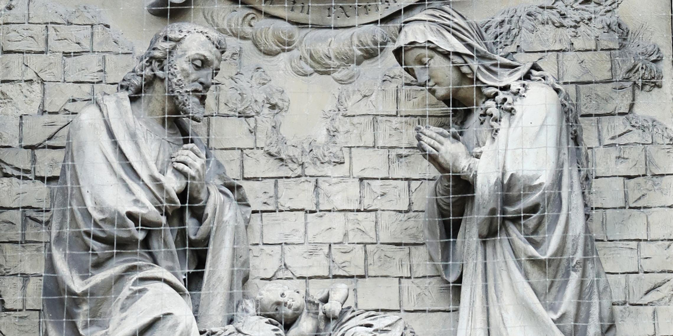 Detail am ehem. Dominikanerkloster Aachen