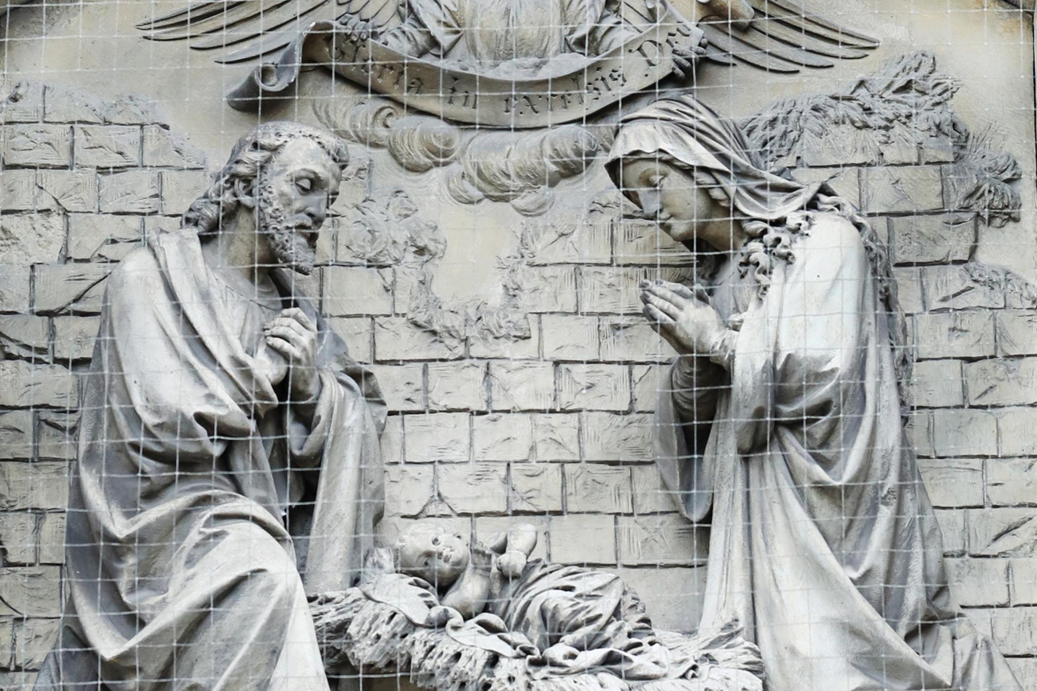 Detail am ehem. Dominikanerkloster Aachen