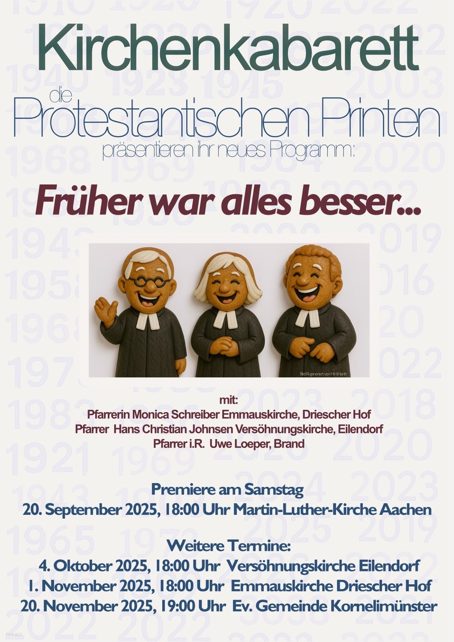 Einladung Protestantische Printen