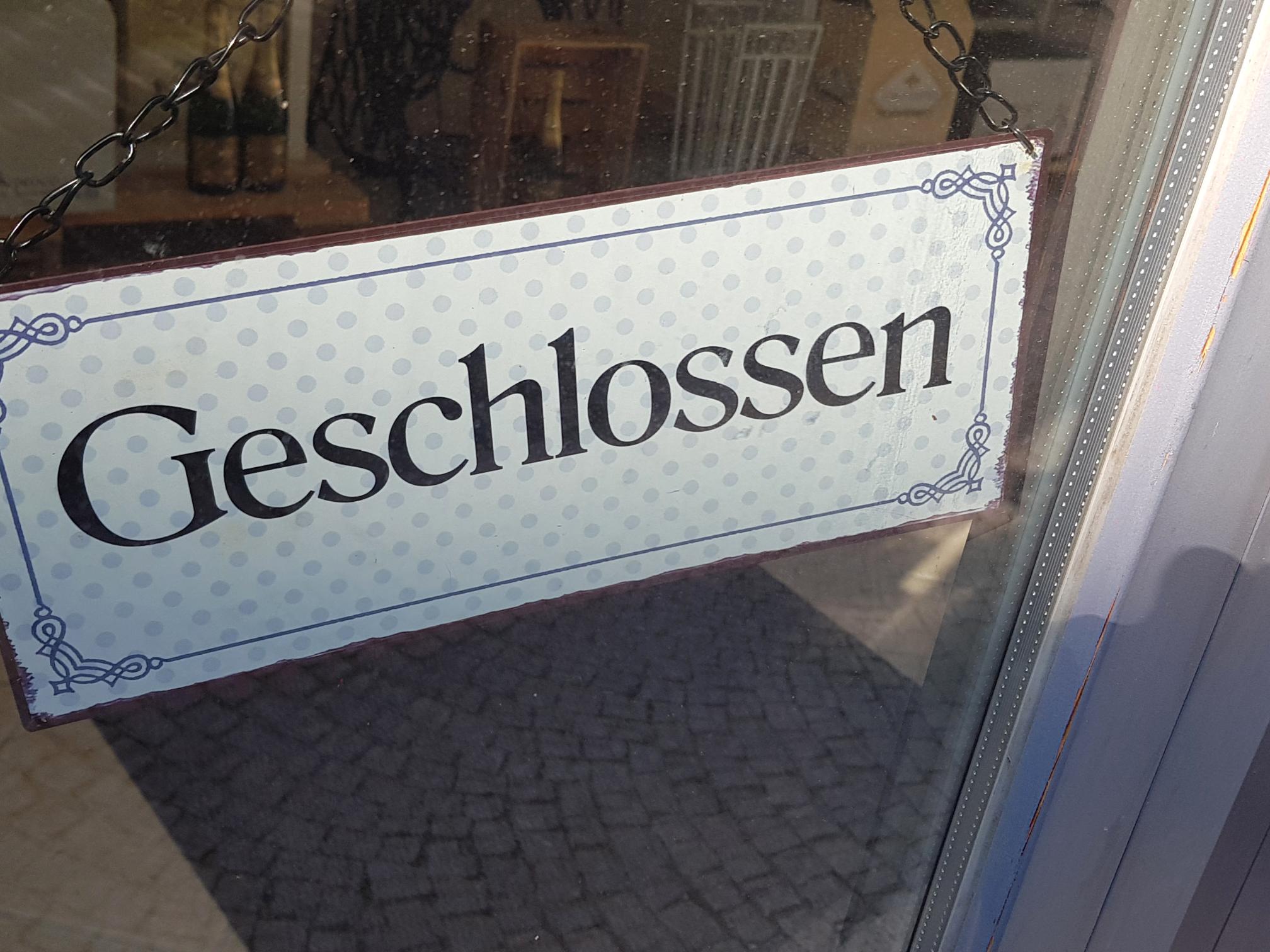 geschlossen