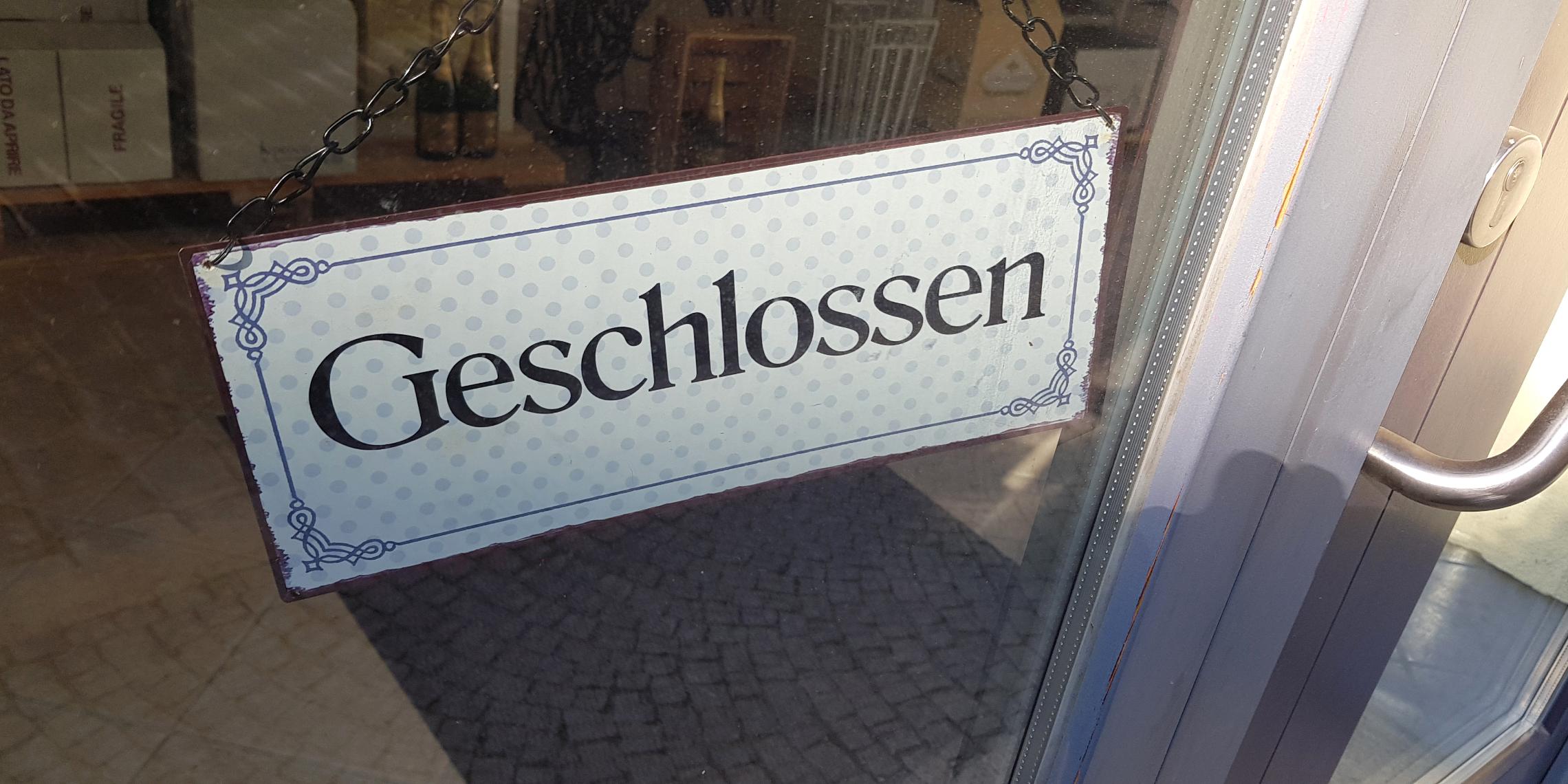 geschlossen