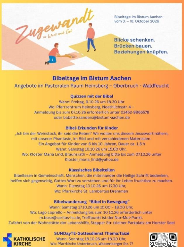 Bibeltage Heinsberg 2026