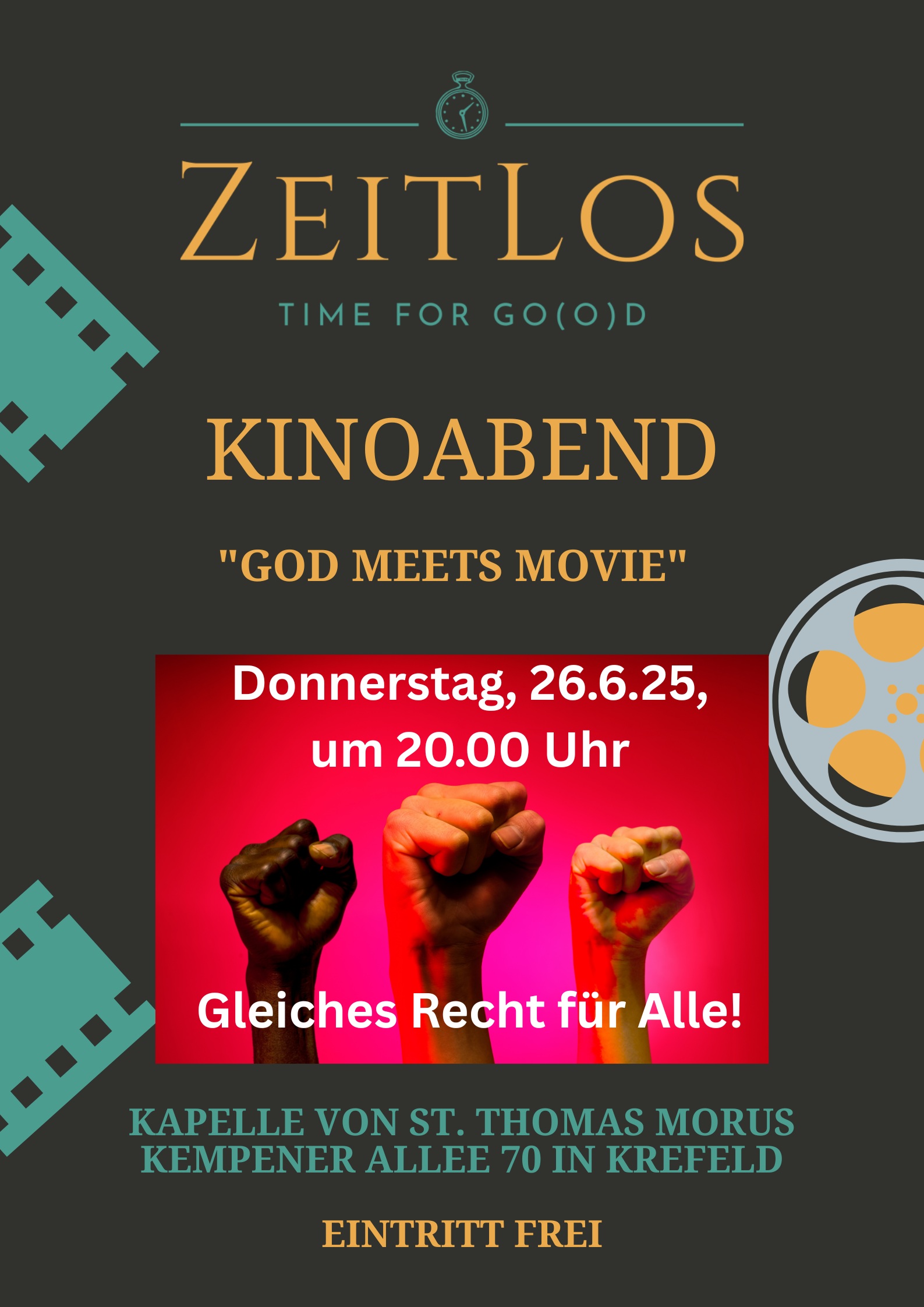 Kinoabend 26.06.2025 Gleiches Recht für alle!