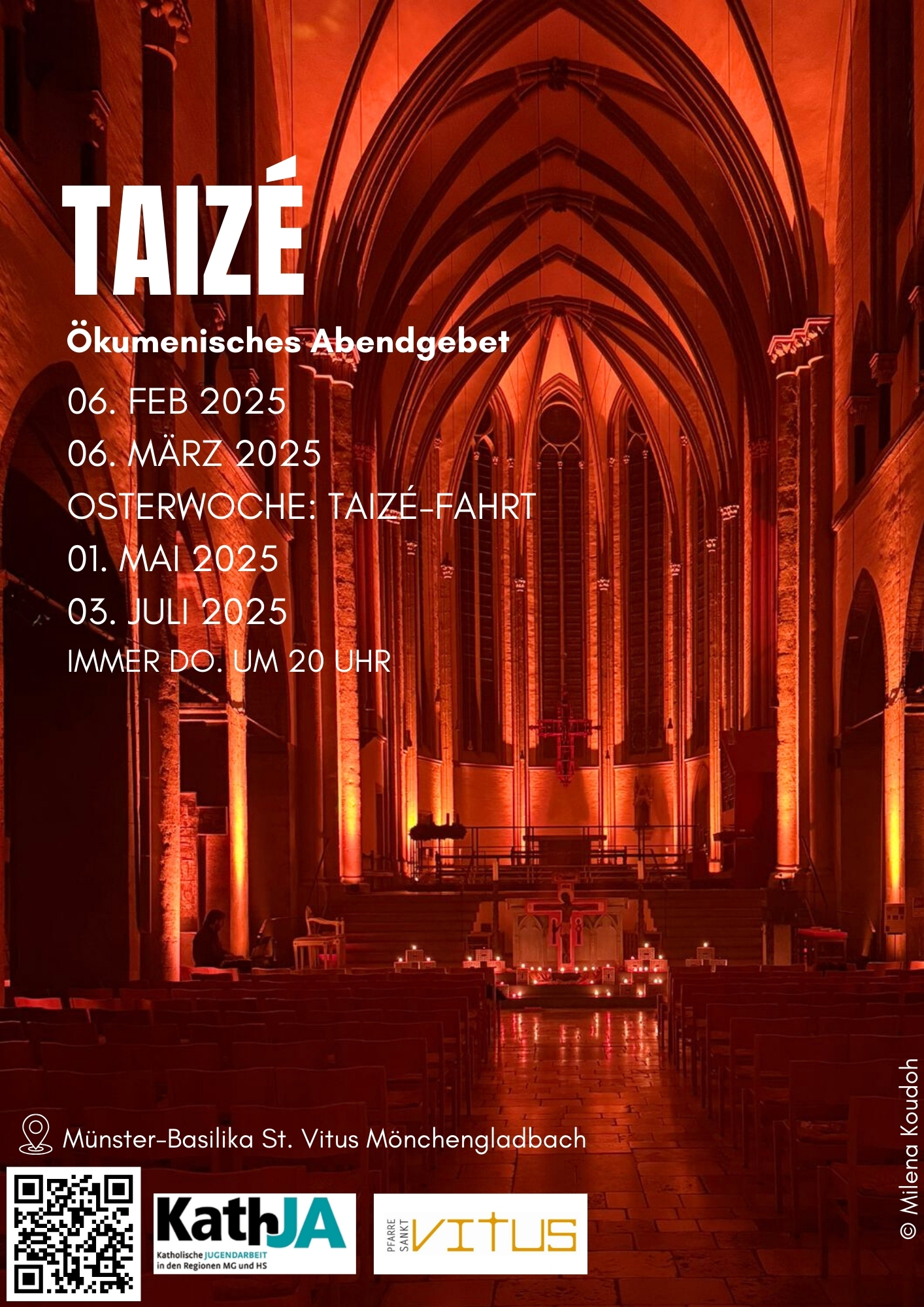 Taizé-Gebete 2025 / 1. Halbjahr (c) Antonio da Costa