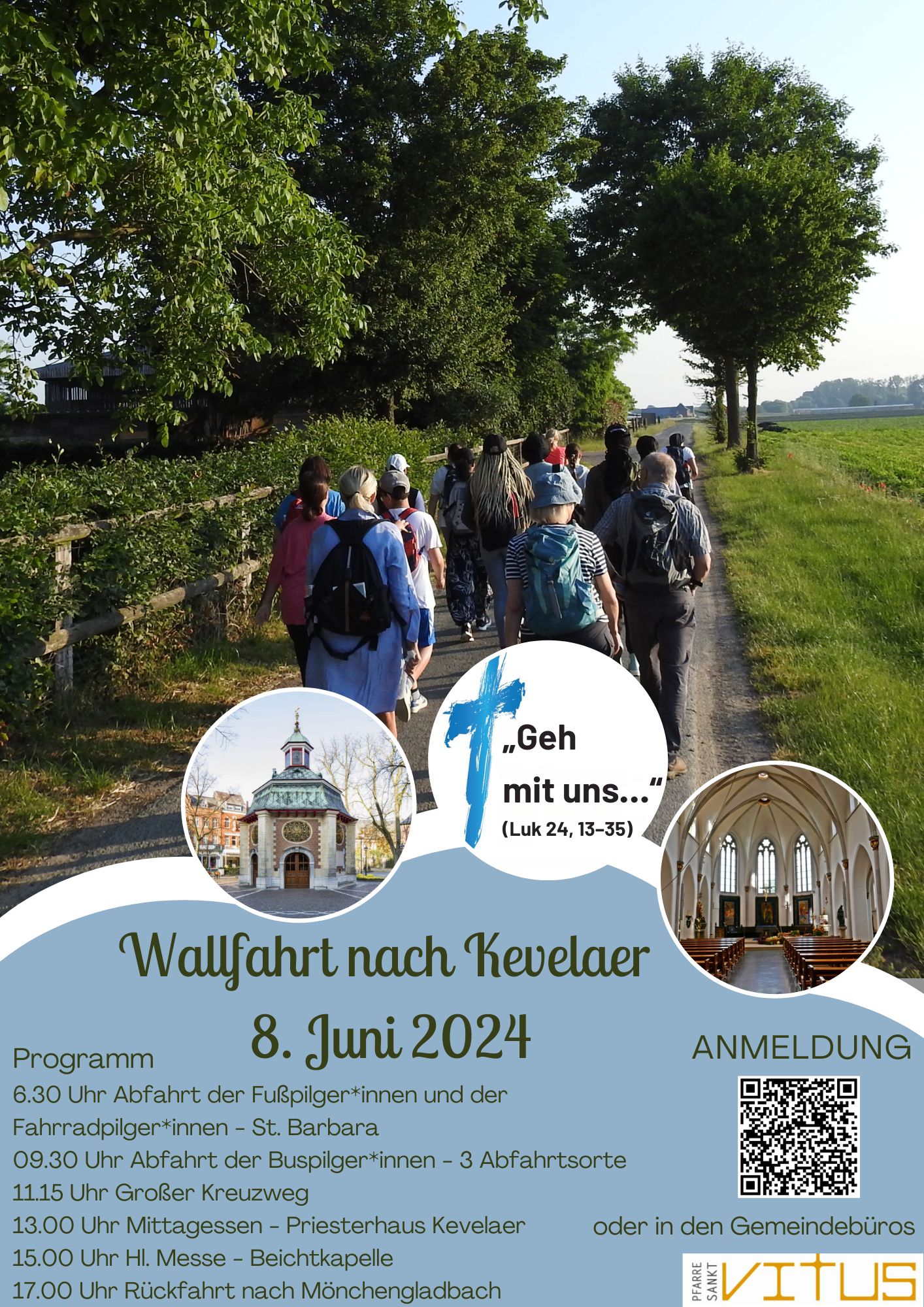 Wallfahrt nach Kevelaer 8. Juni 2024 (c) Pfarre St. Vitus