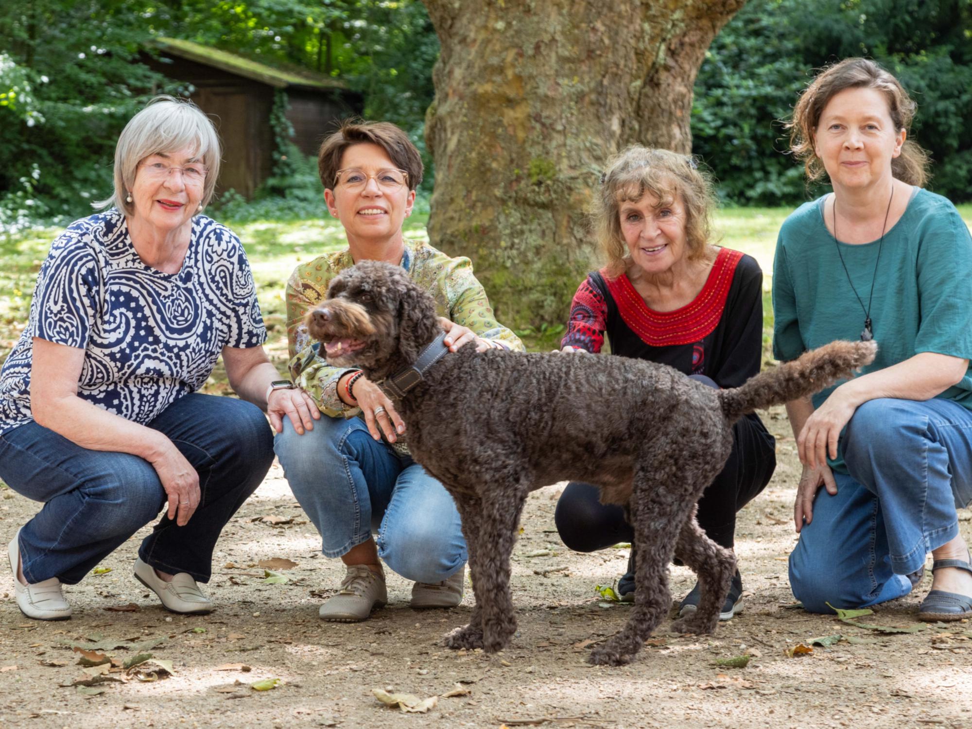 Trauerbegleiter mit Hund