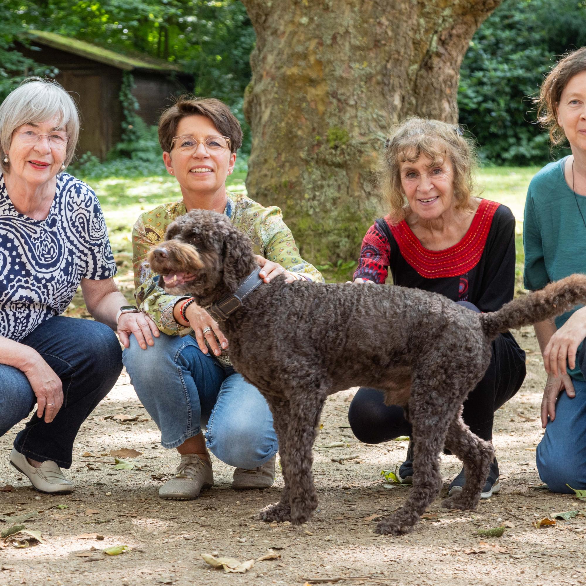 Trauerbegleiter mit Hund