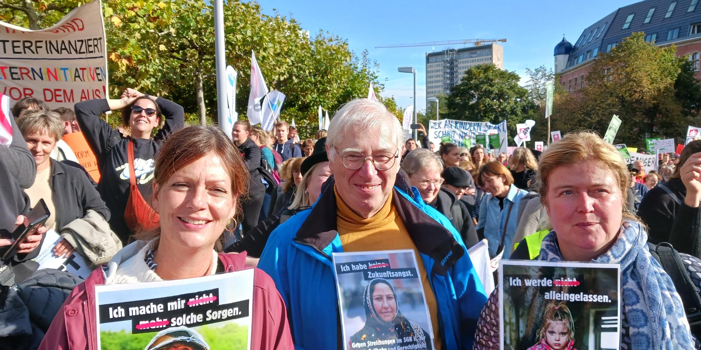 Gegen die Kürzungen im SGB II, für soziale Teilhabe und Gerechtigkeit!