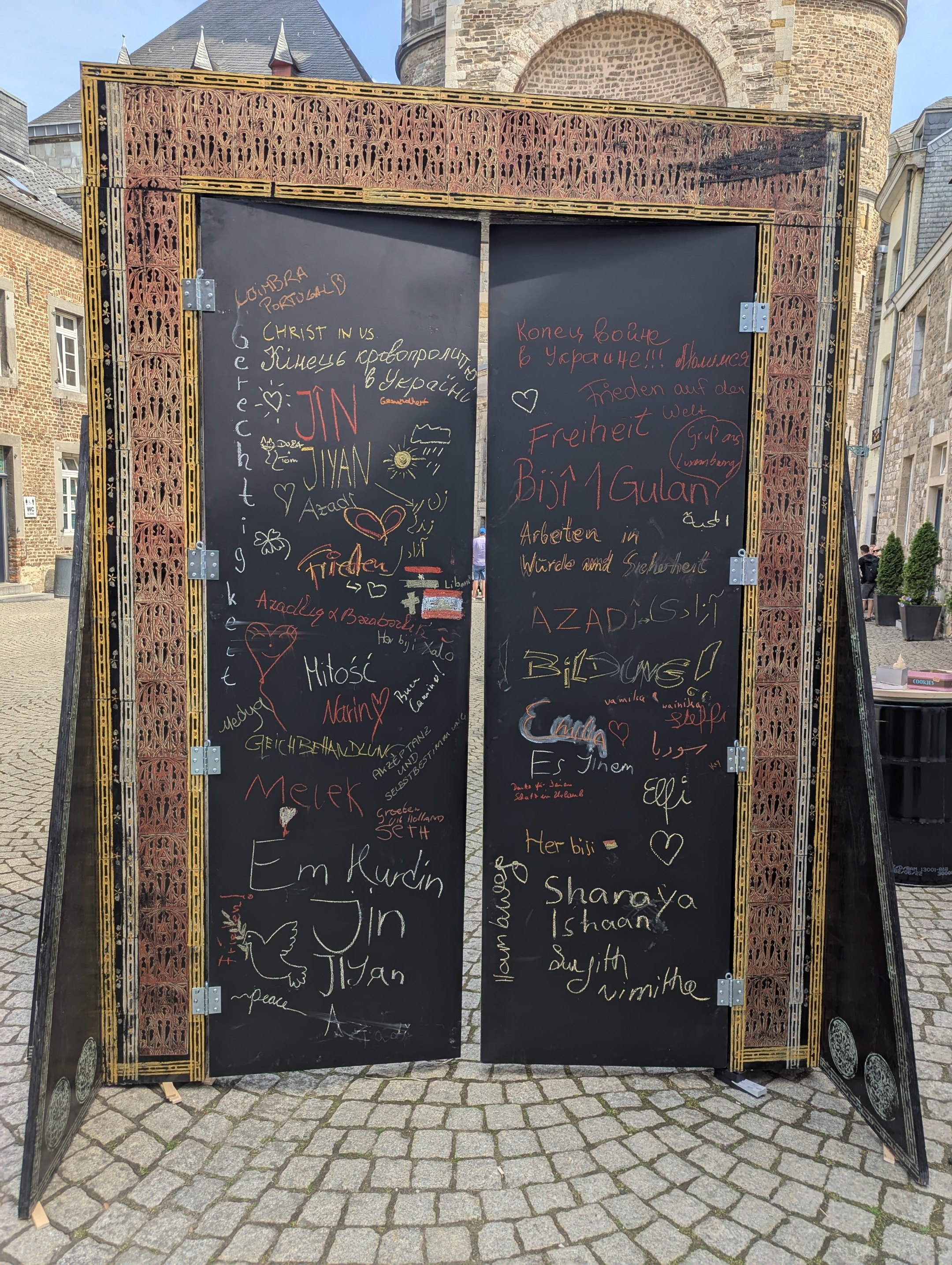 Pforte Rückseite Dom