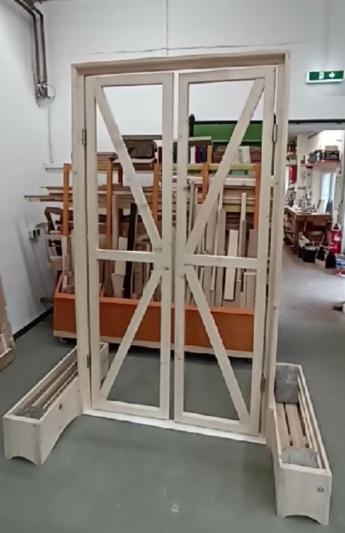 Pforte in der Entstehung Stolberg