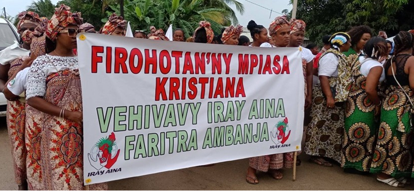 Frauen von Iray Aina beim Internationalen Frauentag