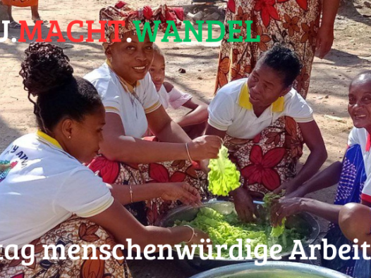 Welttag menschenwürdige Arbeit 2024 - die Frauen von Iray Aina